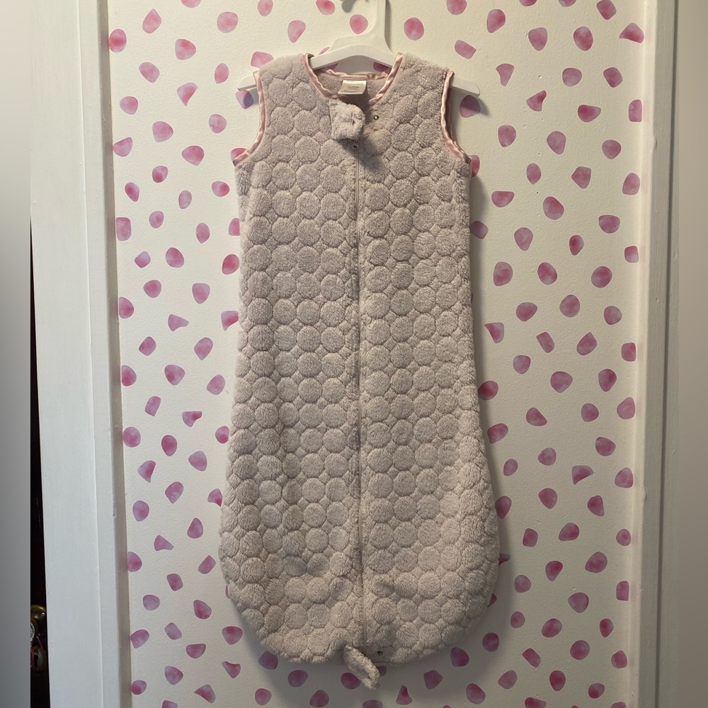 Swaddle Designs Pink Fleece Sleep Sack Size 6-12 Months